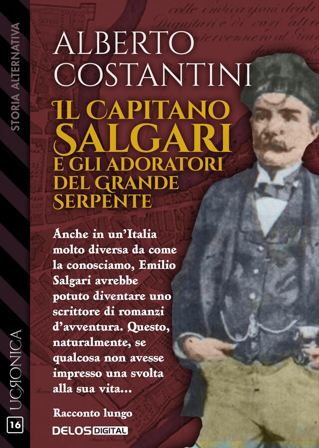 Kirjankansi teokselle Il Capitano Salgari e gli adoratori del Grande Serpente