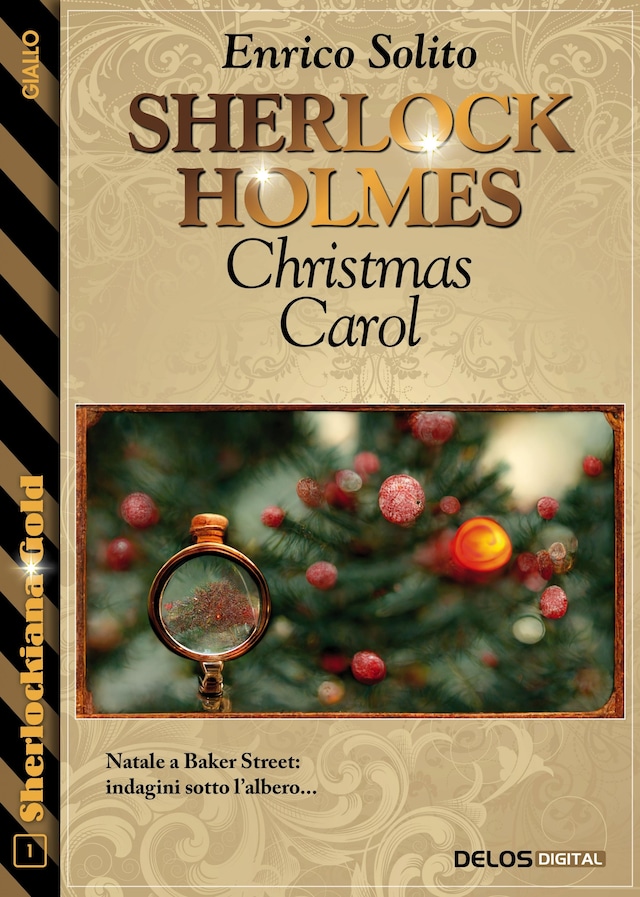 Book cover for Sherlock Holmes Christmas Carol