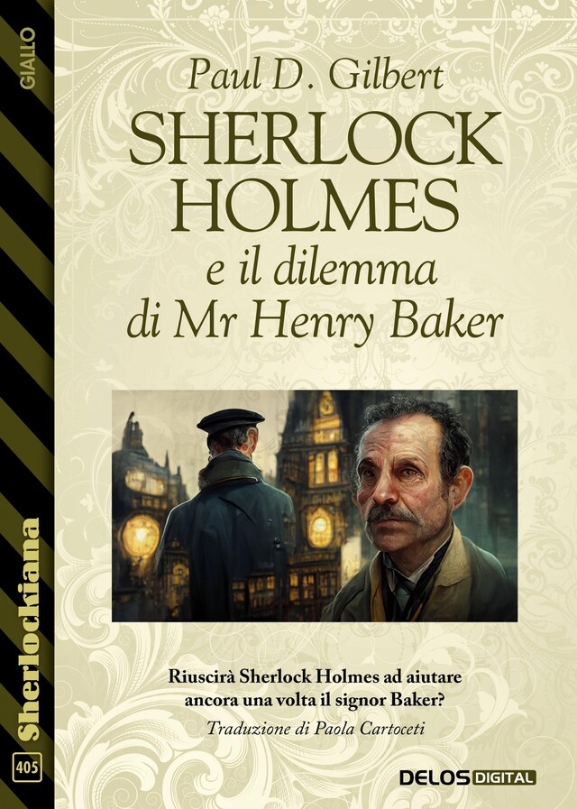 Buchcover für Sherlock Holmes e il dilemma di Mr Henry Baker