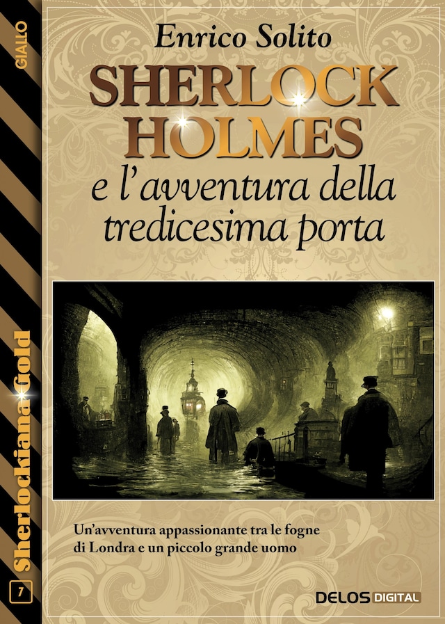 Boekomslag van Sherlock Holmes e l'avventura della tredicesima porta