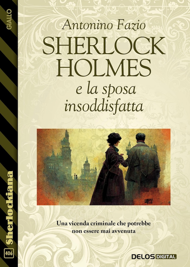 Book cover for Sherlock Holmes e la sposa insoddisfatta