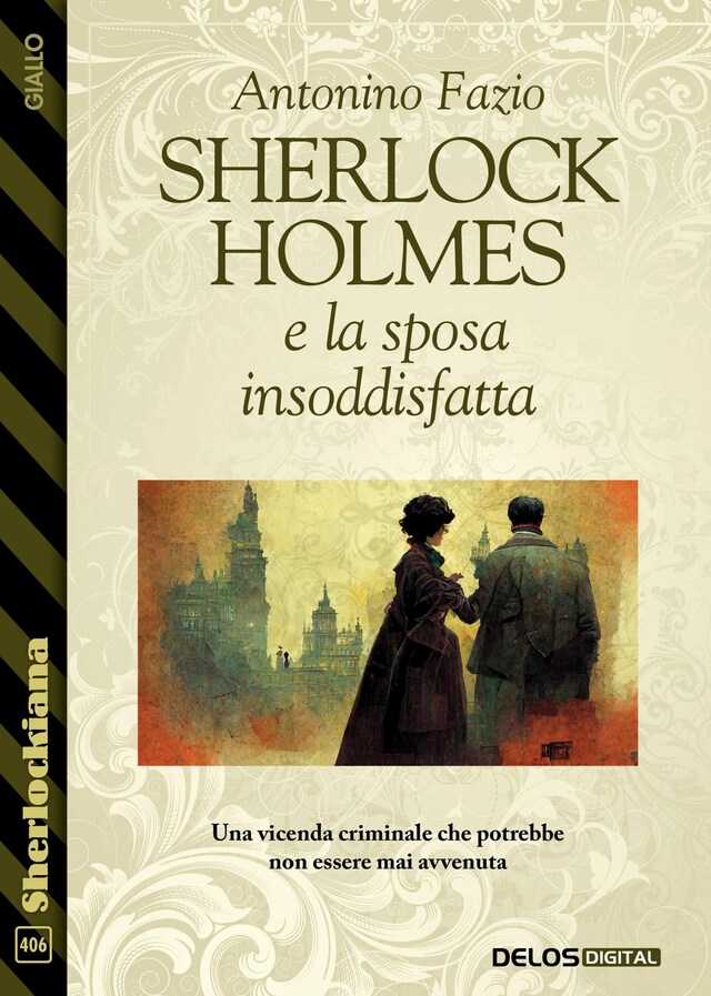 Couverture de livre pour Sherlock Holmes e la sposa insoddisfatta