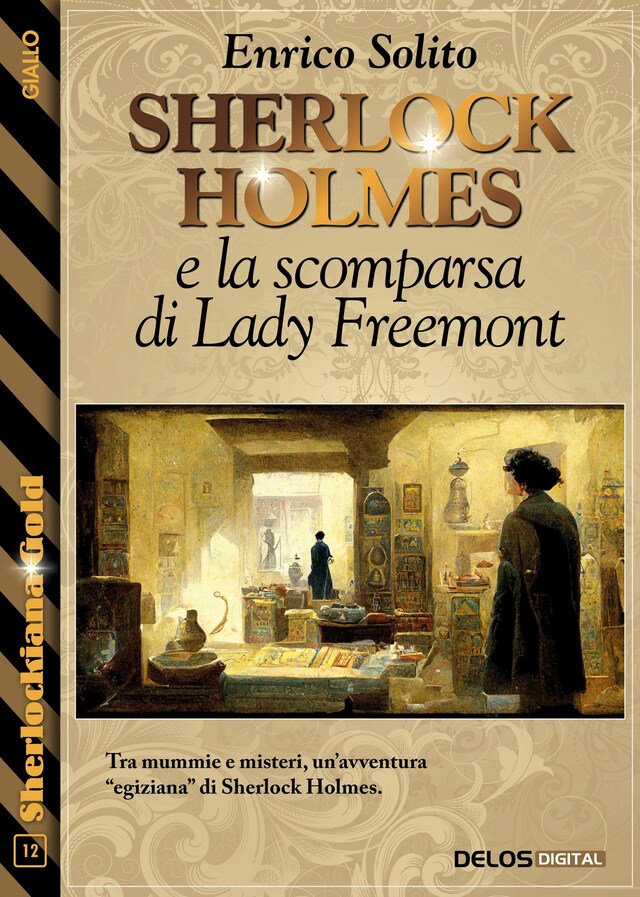 Book cover for Sherlock Holmes e la scomparsa di Lady Freemont