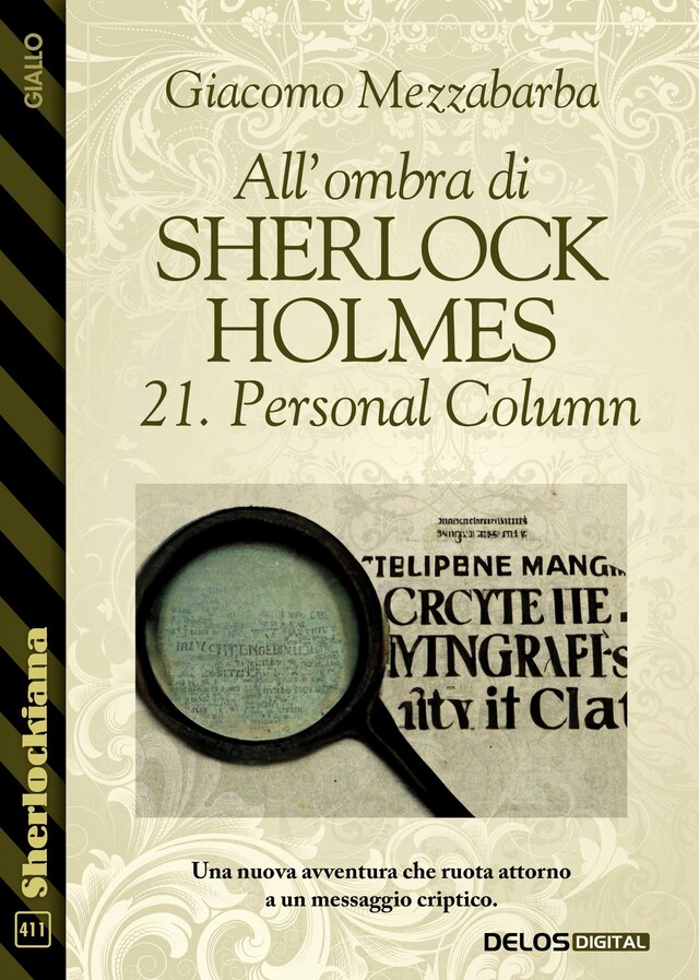 Buchcover für All'ombra di Sherlock Holmes - 21. Personal  Column