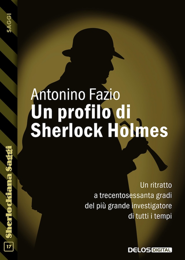 Boekomslag van Un profilo di Sherlock Holmes