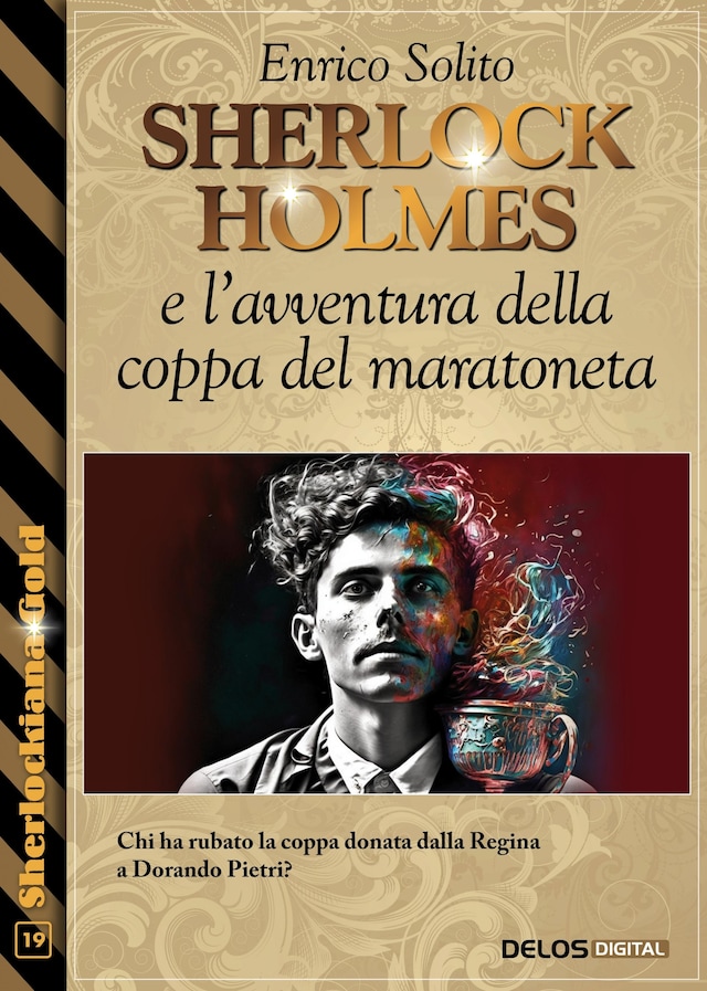 Book cover for Sherlock Holmes e l'avventura della coppa del maratoneta