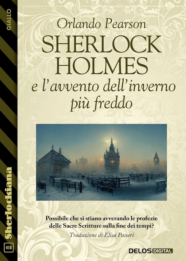 Book cover for Sherlock Holmes e l’avvento dell’inverno più freddo