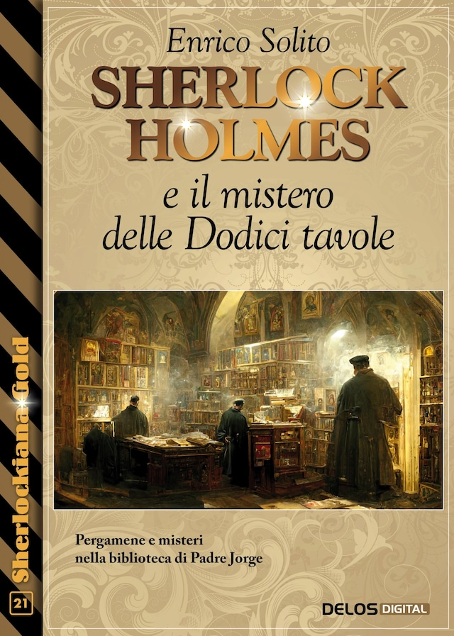 Couverture de livre pour Sherlock Holmes e il mistero delle Dodici tavole