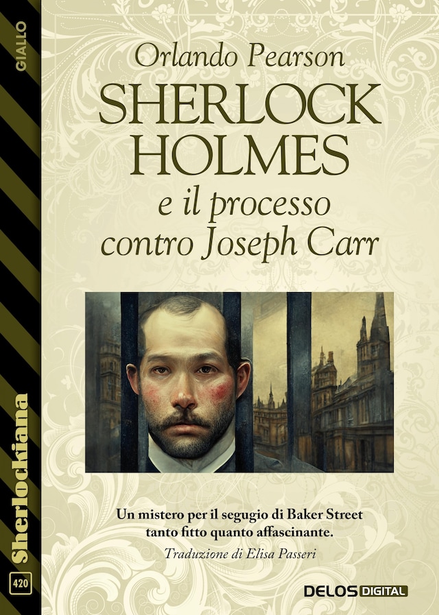 Book cover for Sherlock Holmes e il processo contro Joseph Carr