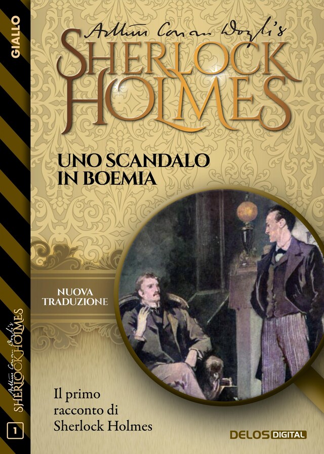 Book cover for Uno scandalo in Boemia