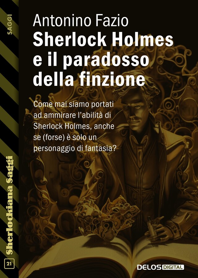 Portada de libro para Sherlock Holmes e il paradosso della finzione