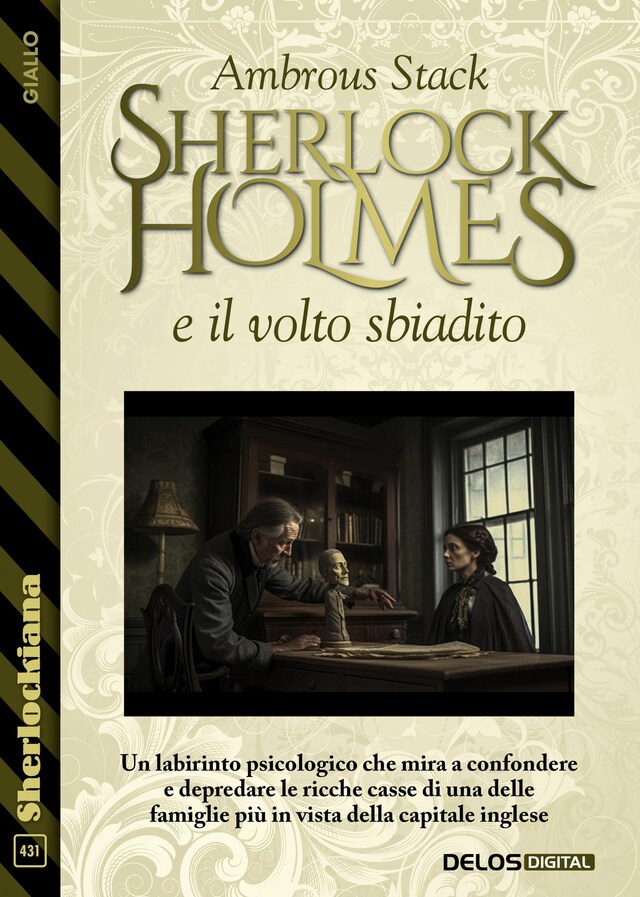 Copertina del libro per Sherlock Holmes e il volto sbiadito