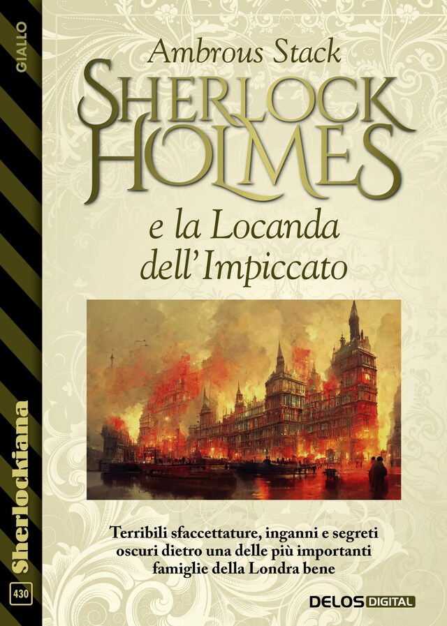 Portada de libro para Sherlock Holmes e la Locanda dell'Impiccato