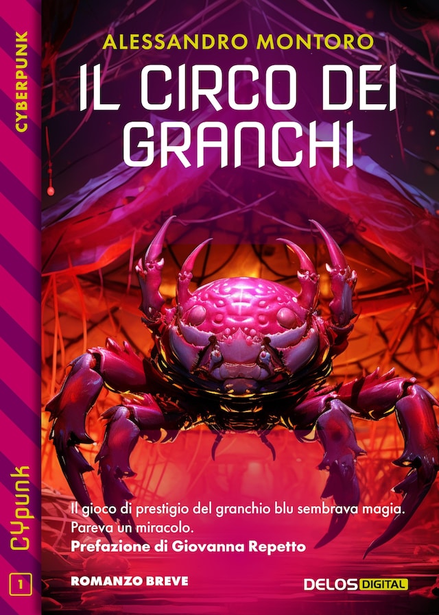 Book cover for Il circo dei granchi