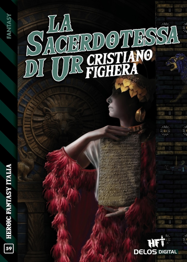 Book cover for La sacerdotessa di Ur
