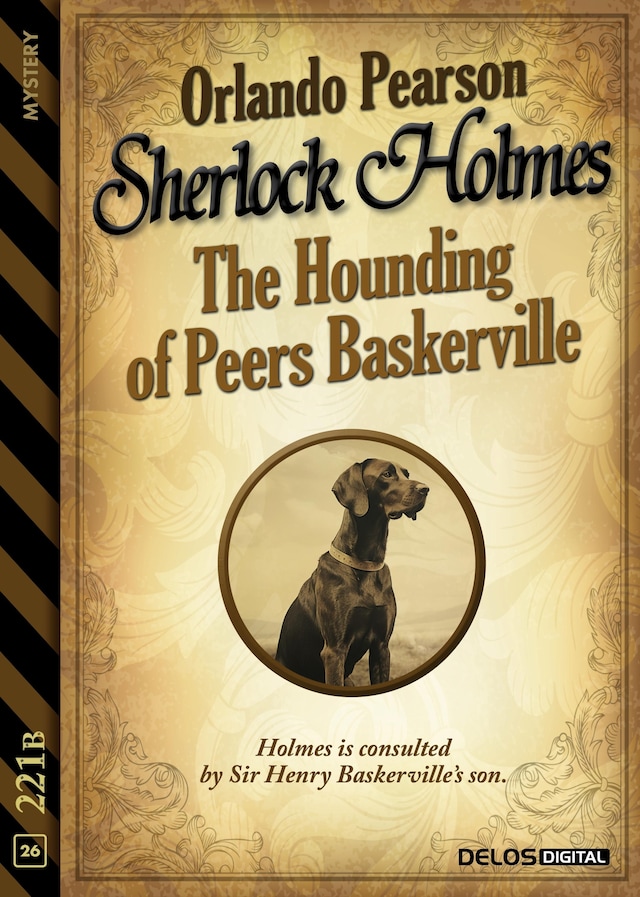 Book cover for The Hounding of Peers Baskerville