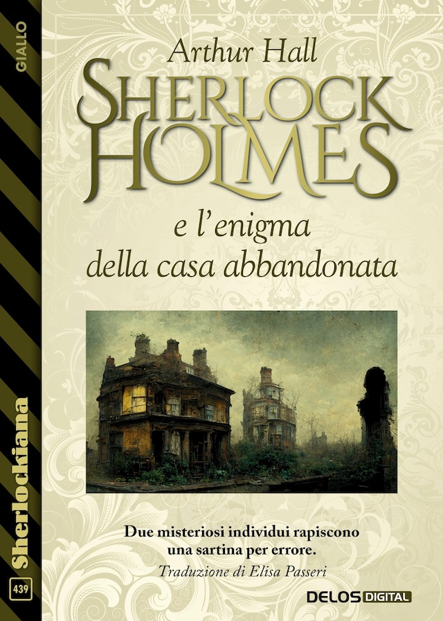 Book cover for Sherlock Holmes e l’enigma della casa abbandonata