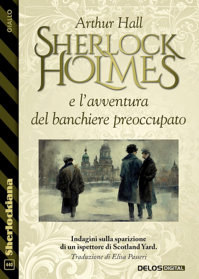 Book cover for Sherlock Holmes e l’avventura del banchiere preoccupato