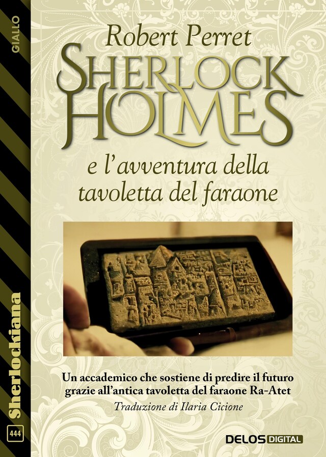 Book cover for Sherlock Holmes e l'avventura della tavoletta del faraone