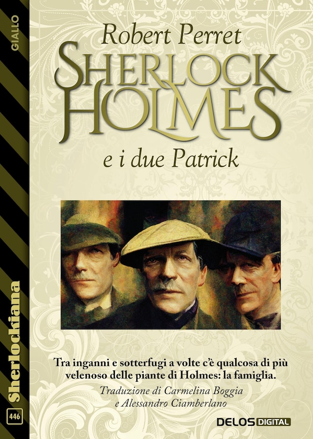 Book cover for Sherlock Holmes e i due Patrick