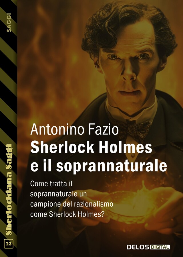Boekomslag van Sherlock Holmes e il soprannaturale