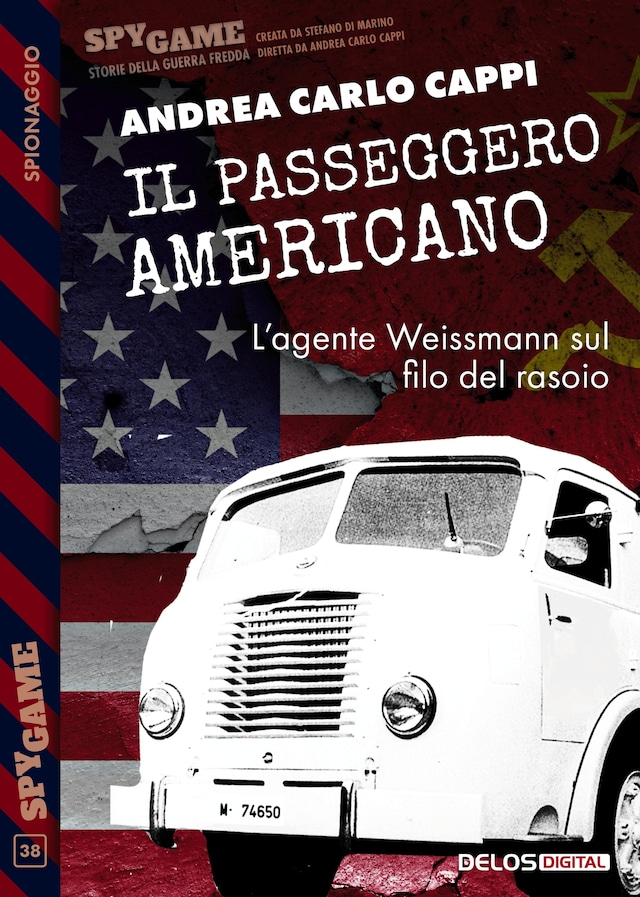 Book cover for Il passeggero americano