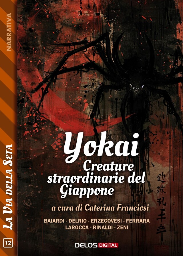 Couverture de livre pour Yokai. Creature straordinarie del Giappone