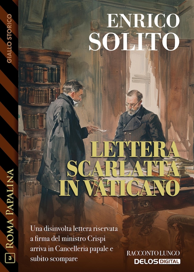 Book cover for Lettera scarlatta in Vaticano