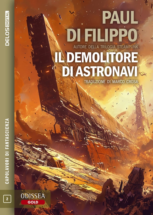 Book cover for Il demolitore di astronavi