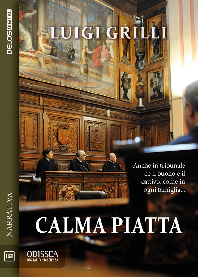 Copertina del libro per Calma piatta