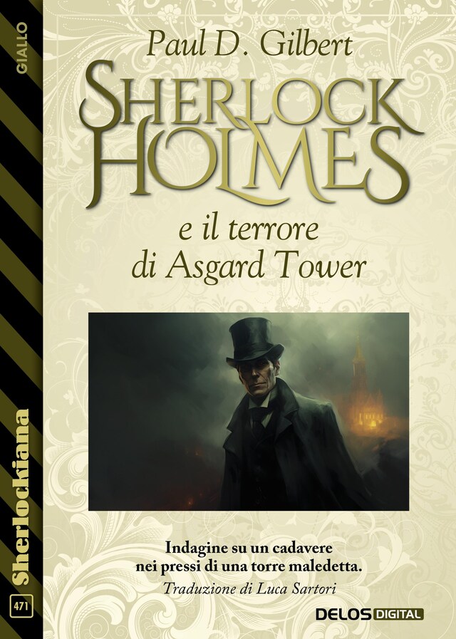 Okładka książki dla Sherlock Holmes e il terrore di Asgard Tower