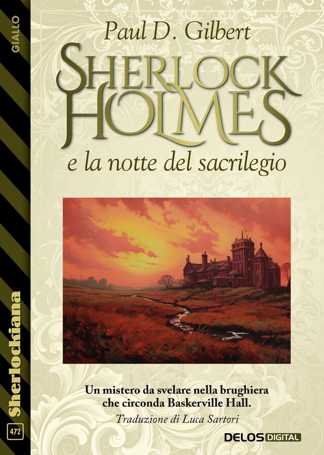 Bokomslag for Sherlock Holmes e la notte del sacrilegio