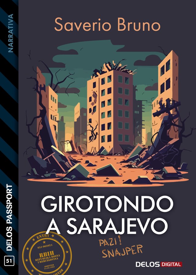 Book cover for Girotondo a Sarajevo