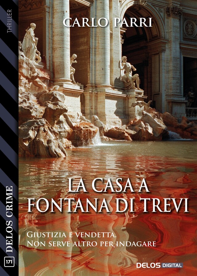 Couverture de livre pour La casa a fontana di Trevi