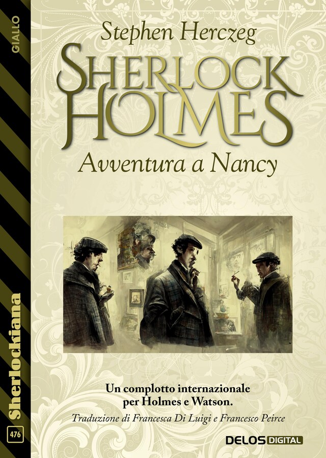 Buchcover für Sherlock Holmes - Avventura a Nancy