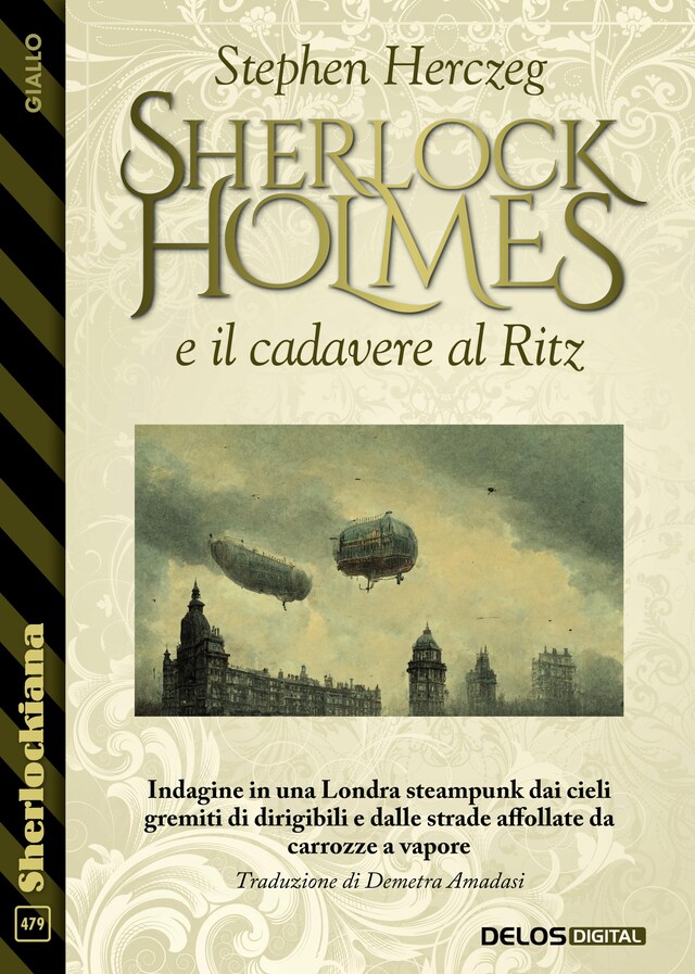 Buchcover für Sherlock Holmes e il cadavere al Ritz