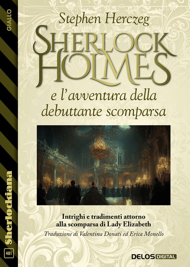 Bokomslag for Sherlock Holmes e l'avventura della debuttante scomparsa