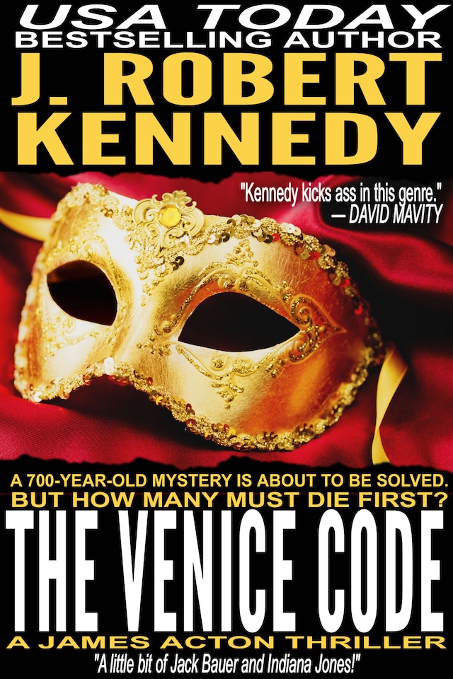 Kirjankansi teokselle The Venice Code