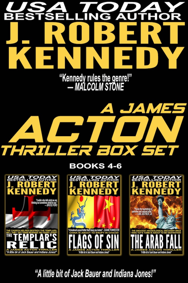 Book cover for A James Acton Box Set - Books 4-6