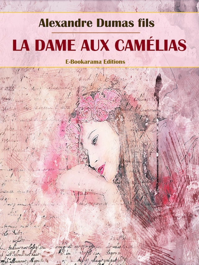 Book cover for La Dame aux camélias
