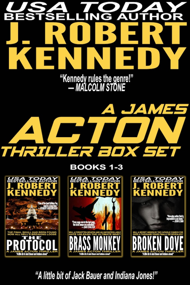Book cover for A James Acton Box Set - Books 1-3