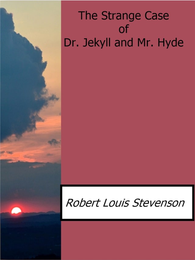 Kirjankansi teokselle The Strange Case of Dr.Jekyll and Mr. Hyde