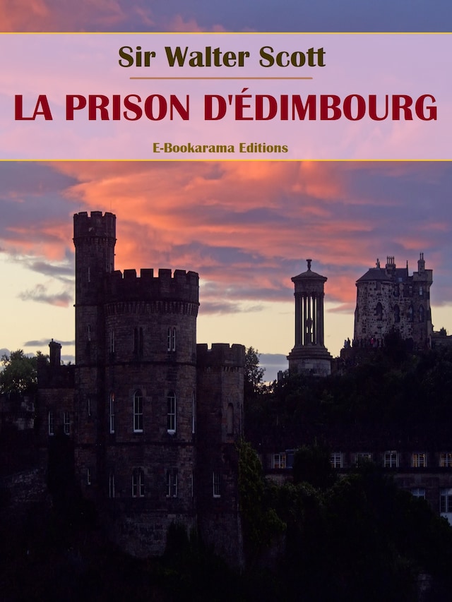 Boekomslag van La prison d'Édimbourg