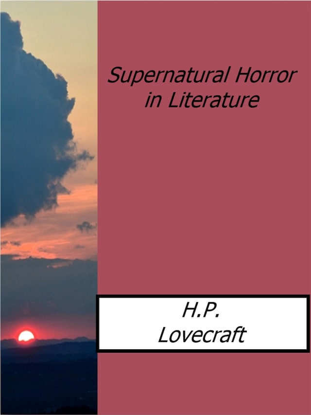 Copertina del libro per Supernatural Horror in Literature