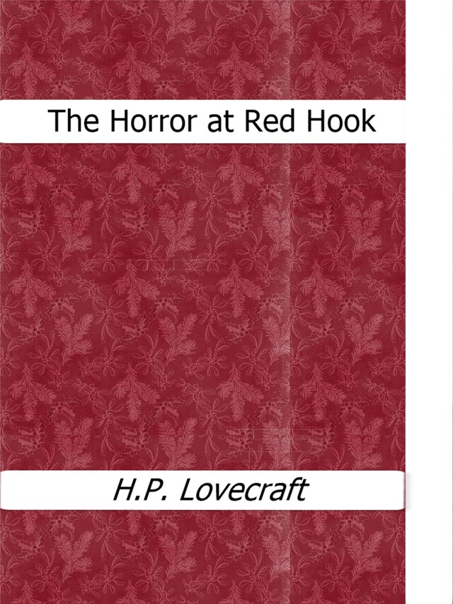 Book cover for The Horror at Red Hook