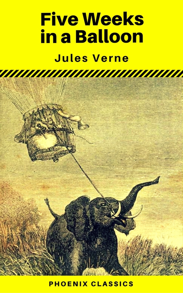 Book cover for Five Weeks in a Balloon (Phoenix Classics)