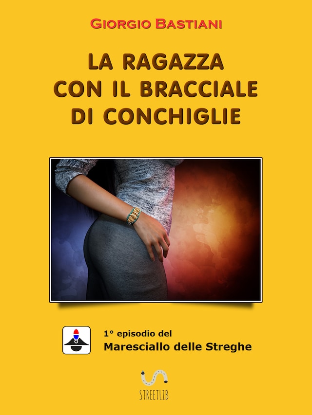 Book cover for La ragazza con il bracciale di conchiglie