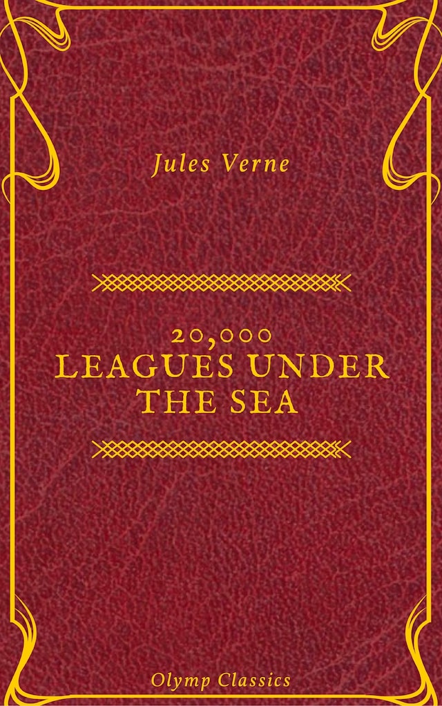 Boekomslag van 20,000 Leagues Under the Sea (Annotated) (Olymp Classics)