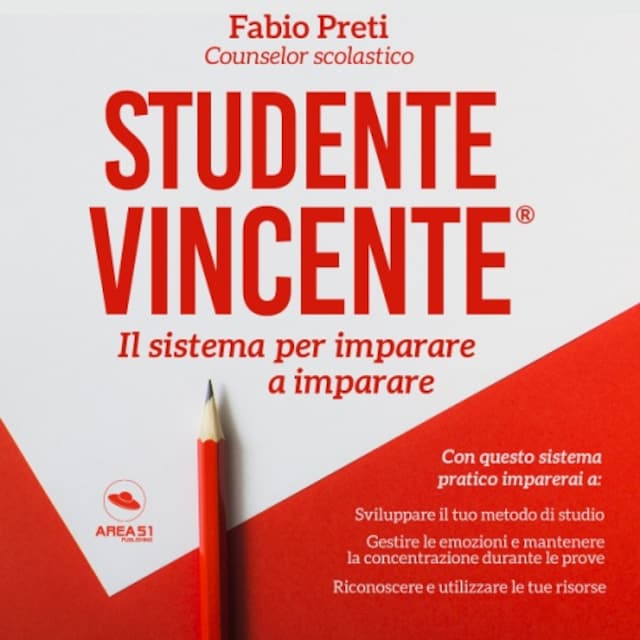 Buchcover für Studente Vincente®. Il sistema per imparare a imparare