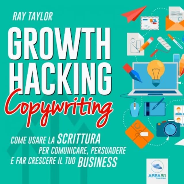 Kirjankansi teokselle Growth Hacking Copywriting